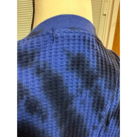 RED HAUTE Blue Waffle Knit Back Slit Top NWT - Picture 8 of 8